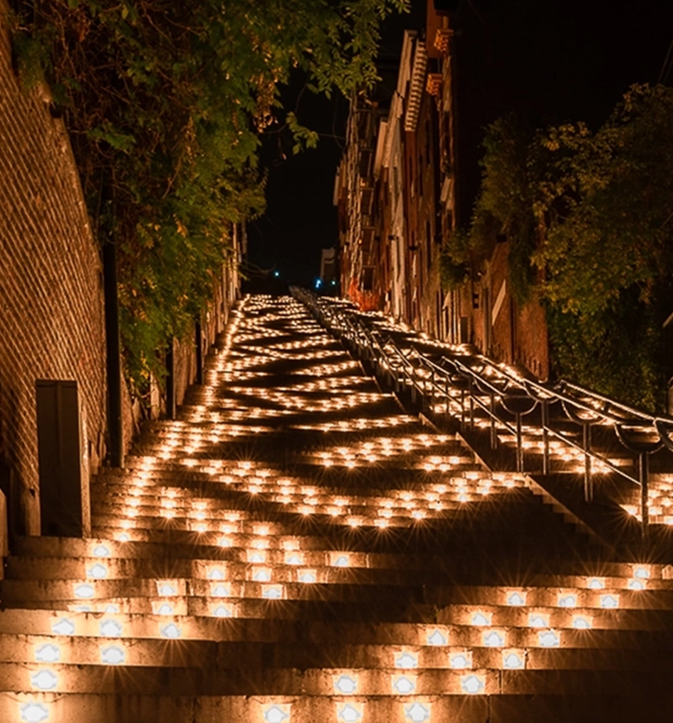 Illumination de la Montagne de Bueren